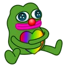 Plush Pepe Hue Jester