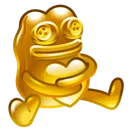 Plush Pepe Midas Pepe