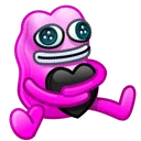 Plush Pepe Pink Latex