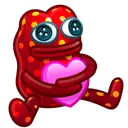 Plush Pepe Polka Dots