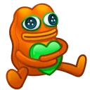 Plush Pepe Pumpkin