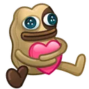 Plush Pepe Puppy Pug