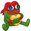 Plush Pepe Raphael