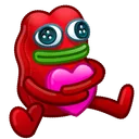 Plush Pepe Red Menace