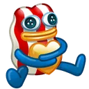 Plush Pepe Stripes