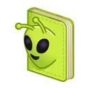Star Notepad Alien Script