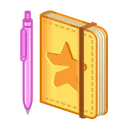 Star Notepad Cheerleader