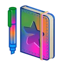 Star Notepad Color Switch