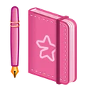 Star Notepad Girlboss