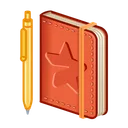 Star Notepad Hazelnut