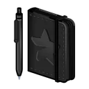 Star Notepad Matte Black