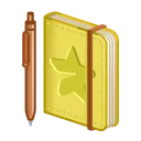 Star Notepad Mustard