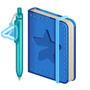 Star Notepad Paper Plane