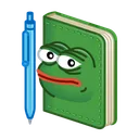 Star Notepad Pepe Diary