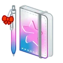 Star Notepad Princess