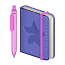 Star Notepad Savoy Blue
