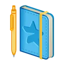Star Notepad Skies Above