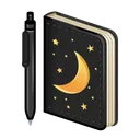 Star Notepad Starry Night