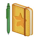 Star Notepad Sunflower