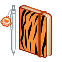 Star Notepad Tiger