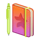 Star Notepad Tutti Frutti