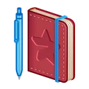 Star Notepad Vineyard