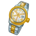 Swiss Watch Gold Band