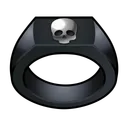 Signet Ring Skull