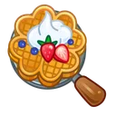 Clover Pin Berry Waffle