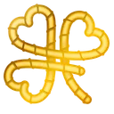 Clover Pin Celtic Knot