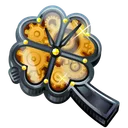Clover Pin Fortune Meter