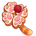 Clover Pin Purrfect Paw