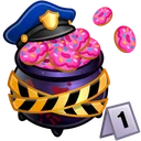 Money Pot Donut Crime
