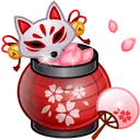 Money Pot Kitsune
