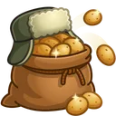 Money Pot Potato Sack