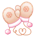 Snow Mittens Milk Tea