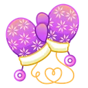 Snow Mittens Pink Sparkle