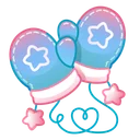 Snow Mittens Starburst