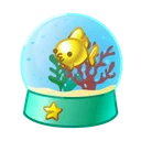 Snow Globe Fish Tank