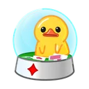 Snow Globe House of Cards