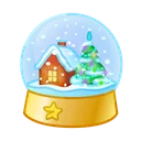 Snow Globe Mango Lodge