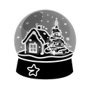 Snow Globe Night Snow