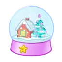 Snow Globe Pink Dreams