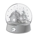 Snow Globe Silver Frost