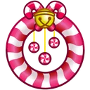 Winter Wreath Candy Cane