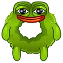 Winter Wreath Festive Pepe