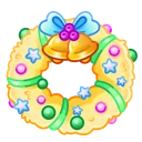 Winter Wreath Lemon Cake