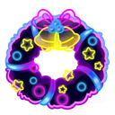 Winter Wreath Neon Sign