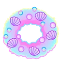 Winter Wreath Seashell