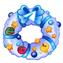 Winter Wreath Telegram